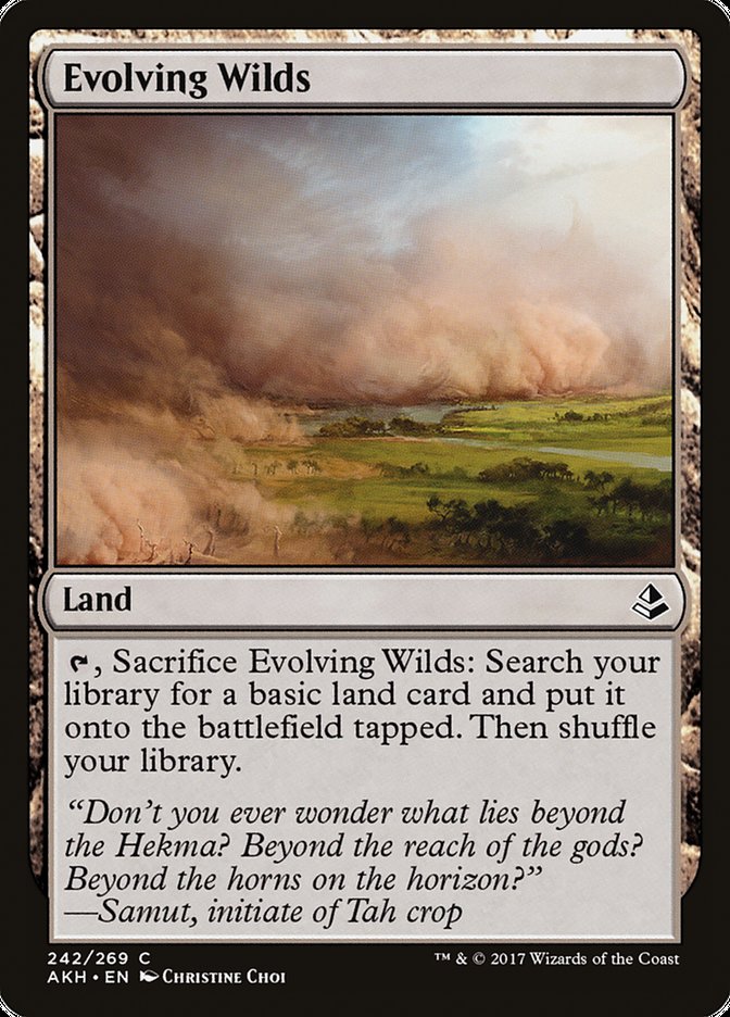 Evolving Wilds [Amonkhet] | Webway Games