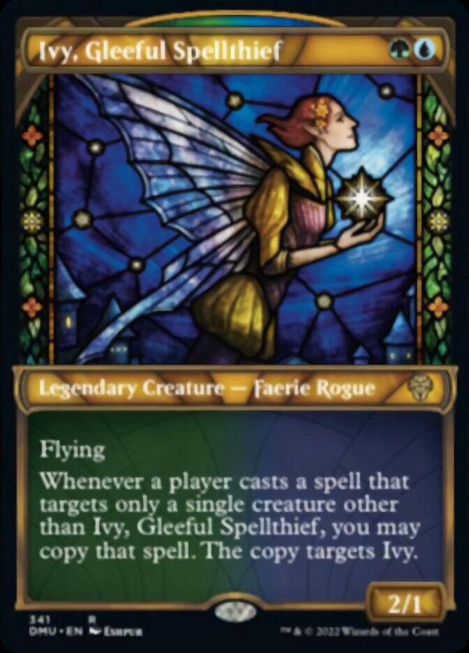 Ivy, Gleeful Spellthief (Showcase Textured) [Dominaria United] | Webway Games