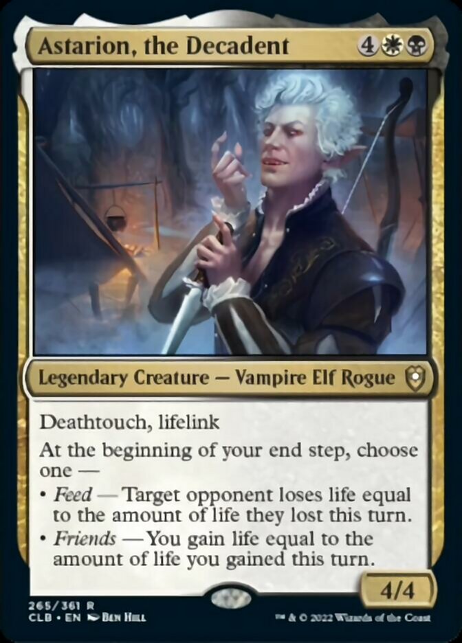 Astarion, the Decadent [Commander Legends: Battle for Baldur's Gate] | Webway Games