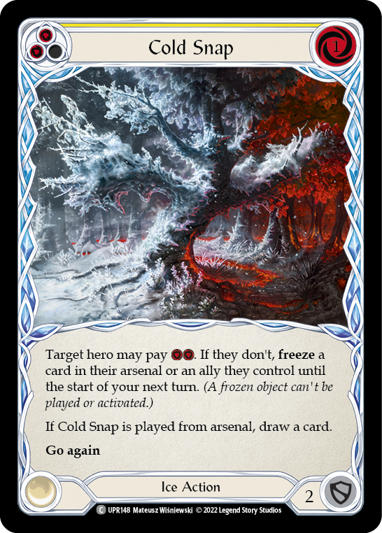 Cold Snap (Yellow) [UPR148] (Uprising) | Webway Games