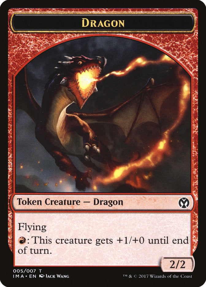 Dragon (005/007) [Iconic Masters Tokens] | Webway Games