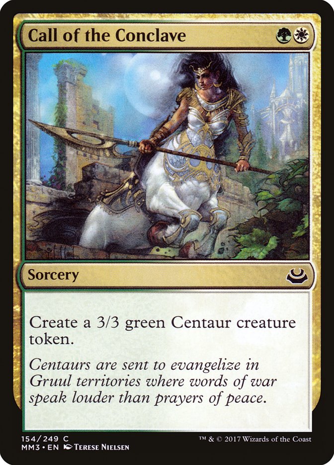 Call of the Conclave [Modern Masters 2017] | Webway Games