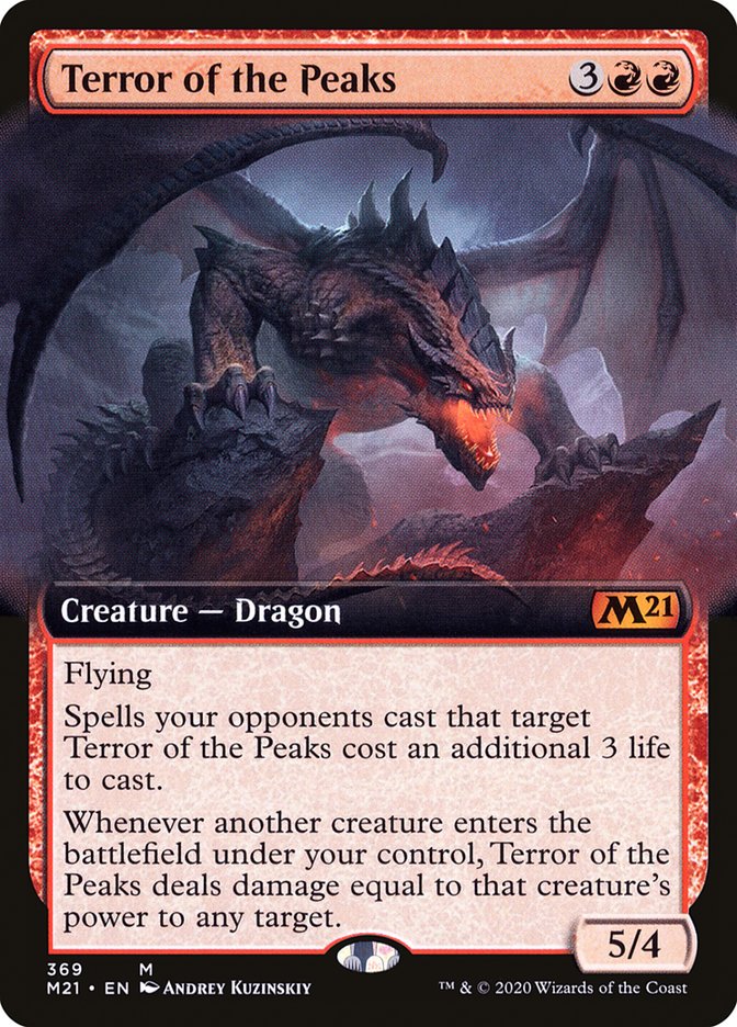 Terror of the Peaks (Extended Art) [Core Set 2021] | Webway Games