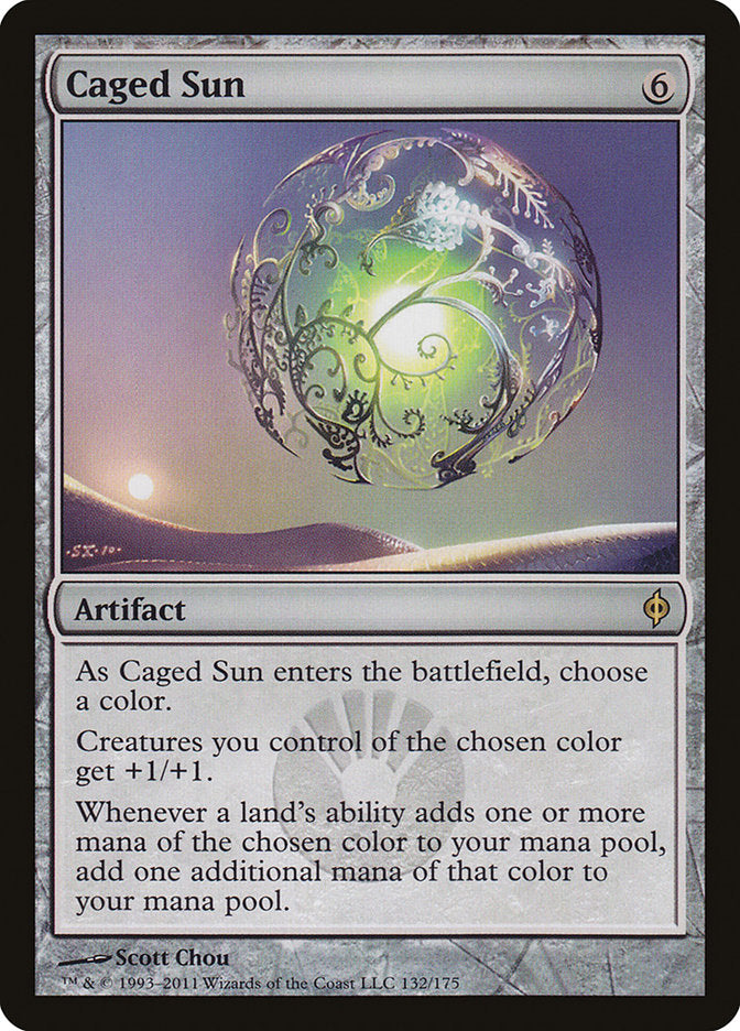 Caged Sun [New Phyrexia] | Webway Games