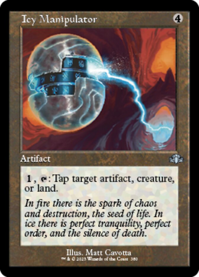 Icy Manipulator (Retro) [Dominaria Remastered] | Webway Games