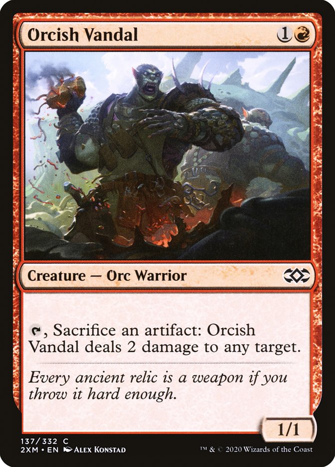 Orcish Vandal [Double Masters] | Webway Games