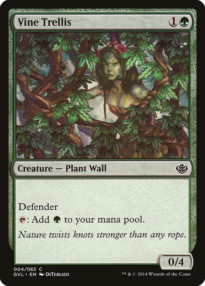 Vine Trellis (Garruk vs. Liliana) [Duel Decks Anthology] | Webway Games