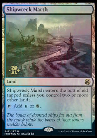 Shipwreck Marsh [Innistrad: Midnight Hunt Prerelease Promos] | Webway Games