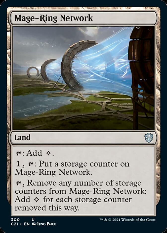 Mage-Ring Network [Commander 2021] | Webway Games