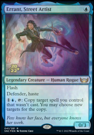 Errant, Street Artist [Streets of New Capenna Prerelease Promos] | Webway Games