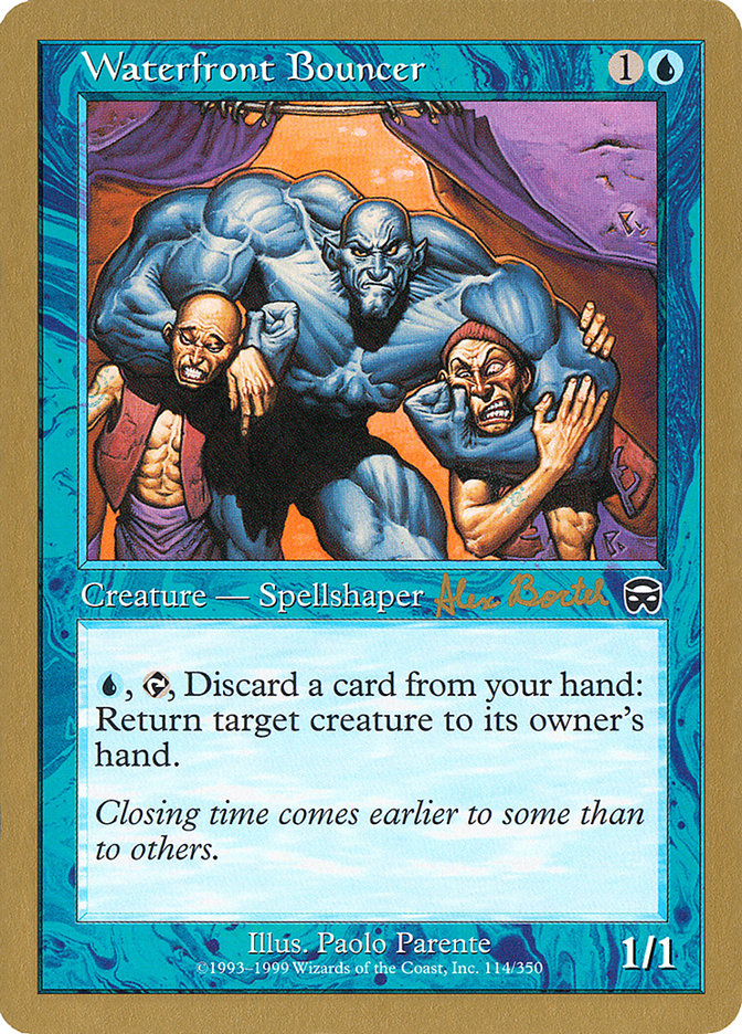 Waterfront Bouncer (Alex Borteh) [World Championship Decks 2001] | Webway Games