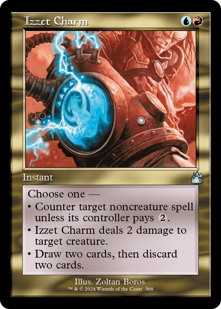 Izzet Charm (Retro Frame) [Ravnica Remastered] | Webway Games
