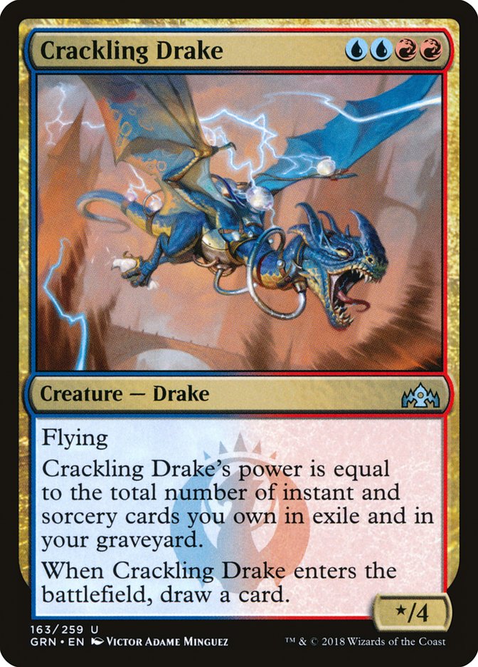 Crackling Drake [Guilds of Ravnica] | Webway Games