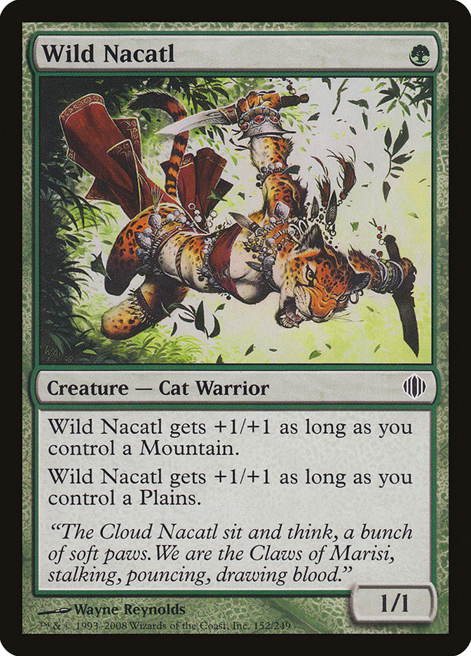Wild Nacatl [Shards of Alara] | Webway Games