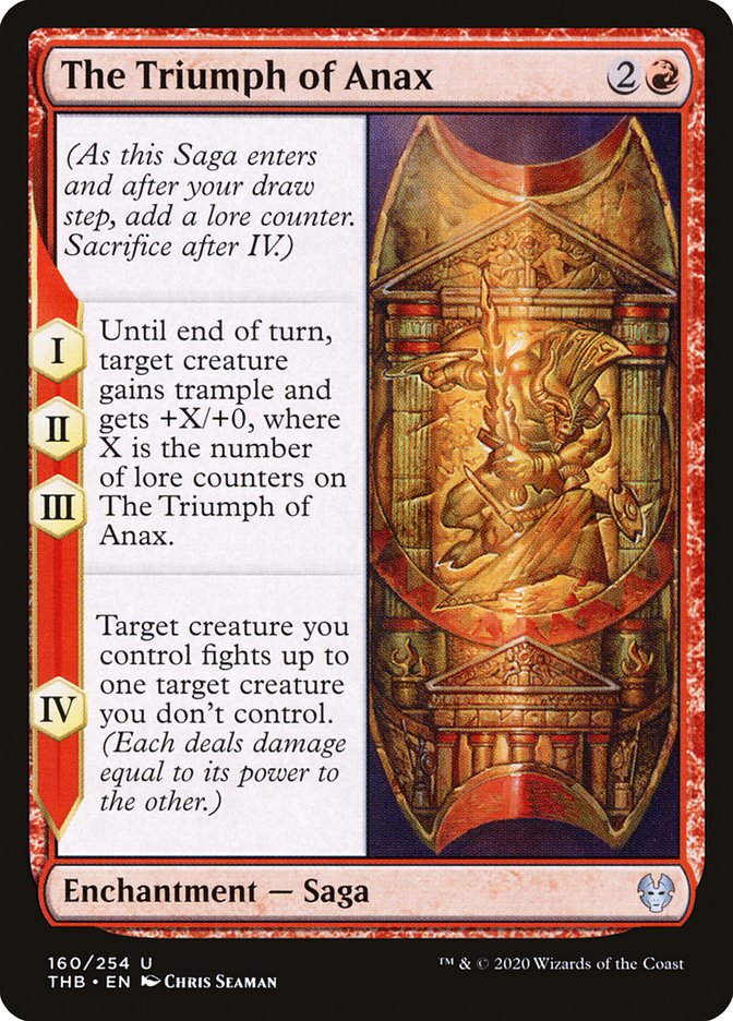 The Triumph of Anax [Theros Beyond Death] | Webway Games