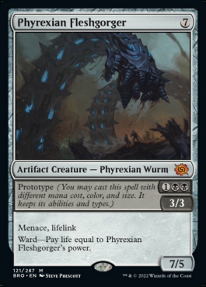 Phyrexian Fleshgorger [The Brothers' War] | Webway Games