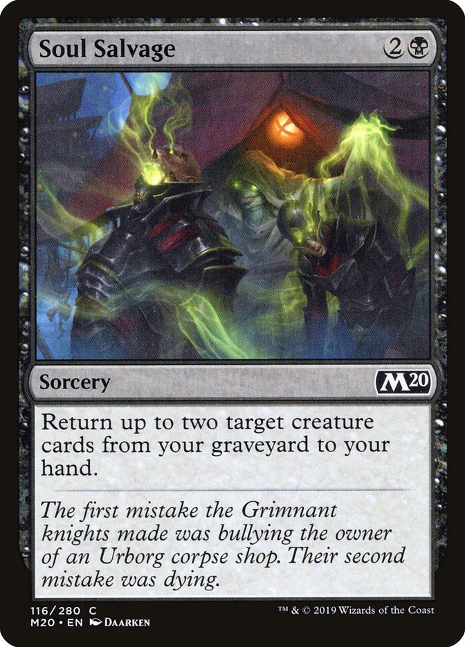 Soul Salvage [Core Set 2020] | Webway Games