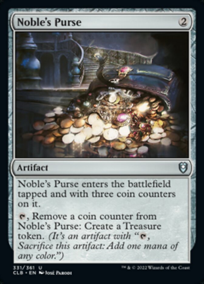 Noble's Purse [Commander Legends: Battle for Baldur's Gate] | Webway Games
