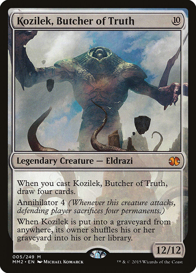 Kozilek, Butcher of Truth [Modern Masters 2015] | Webway Games