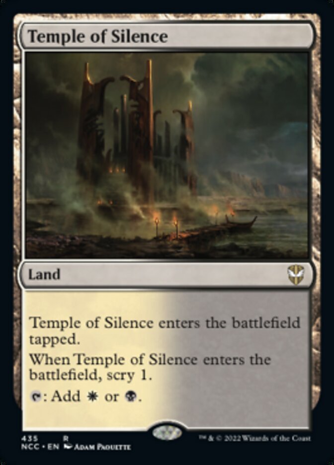 Temple of Silence [Streets of New Capenna Commander] | Webway Games