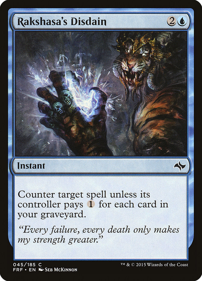 Rakshasa's Disdain [Fate Reforged] | Webway Games