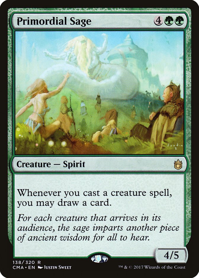 Primordial Sage [Commander Anthology] | Webway Games
