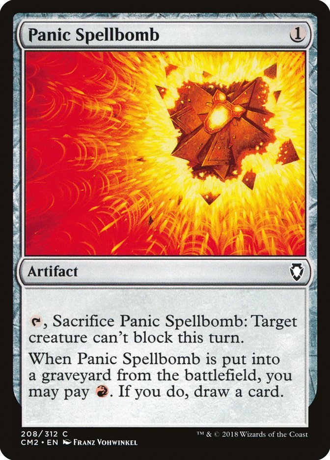 Panic Spellbomb [Commander Anthology Volume II] | Webway Games