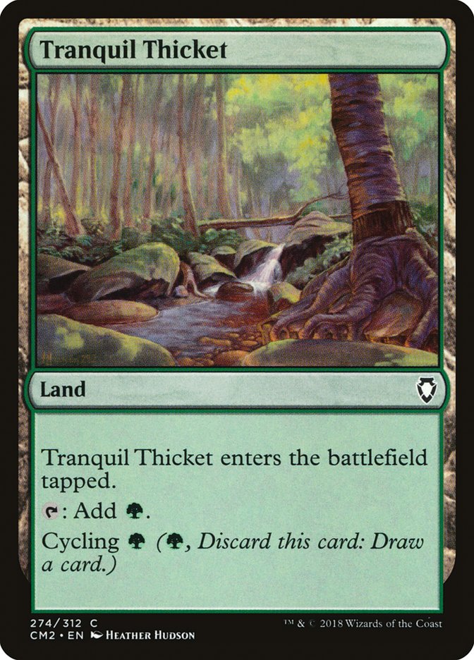 Tranquil Thicket [Commander Anthology Volume II] | Webway Games