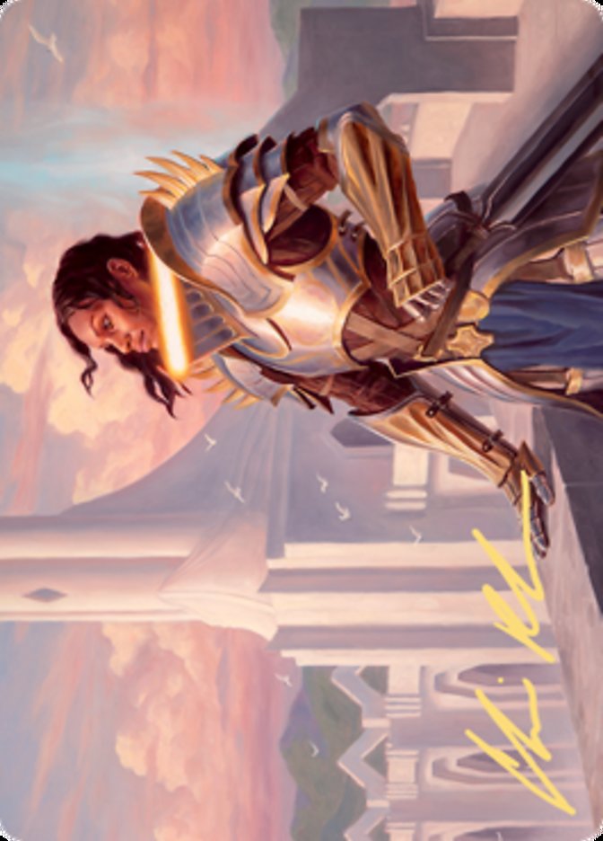 Tazri, Beacon of Unity Art Card [Zendikar Rising Art Series] | Webway Games