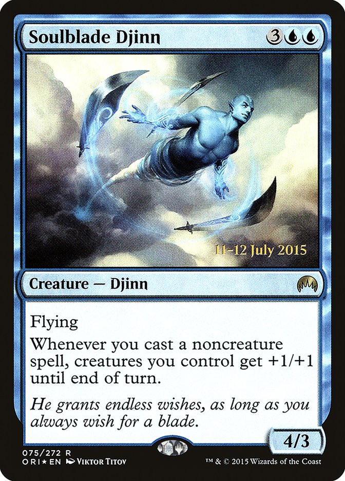 Soulblade Djinn [Magic Origins Prerelease Promos] | Webway Games