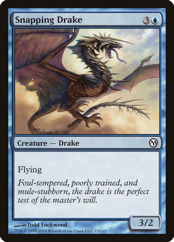 Snapping Drake [Duels of the Planeswalkers] | Webway Games