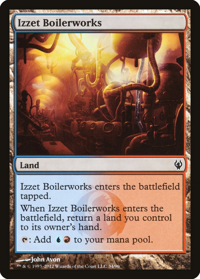 Izzet Boilerworks [Duel Decks: Izzet vs. Golgari] | Webway Games