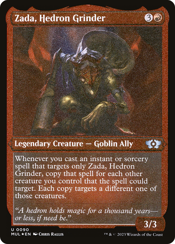 Zada, Hedron Grinder (Foil Etched) [Multiverse Legends] | Webway Games