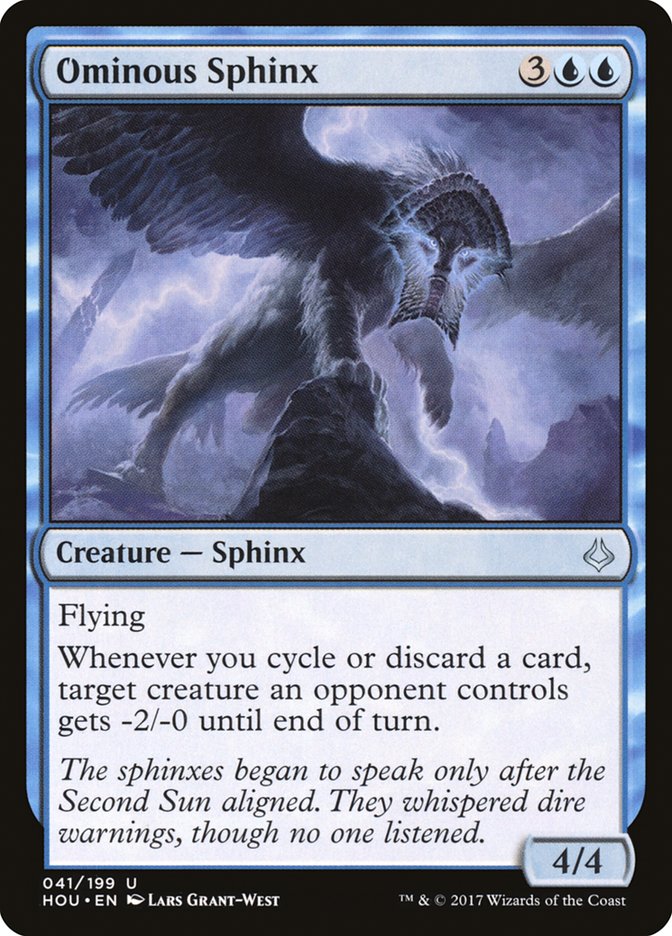 Ominous Sphinx [Hour of Devastation] | Webway Games