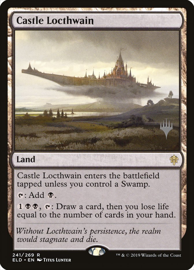 Castle Locthwain (Promo Pack) [Throne of Eldraine Promos] | Webway Games