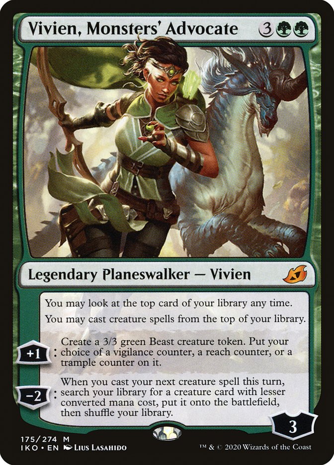 Vivien, Monsters' Advocate [Ikoria: Lair of Behemoths] | Webway Games