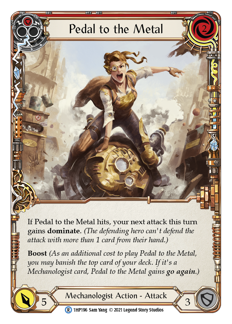 Pedal to the Metal (Red) [1HP196] | Webway Games