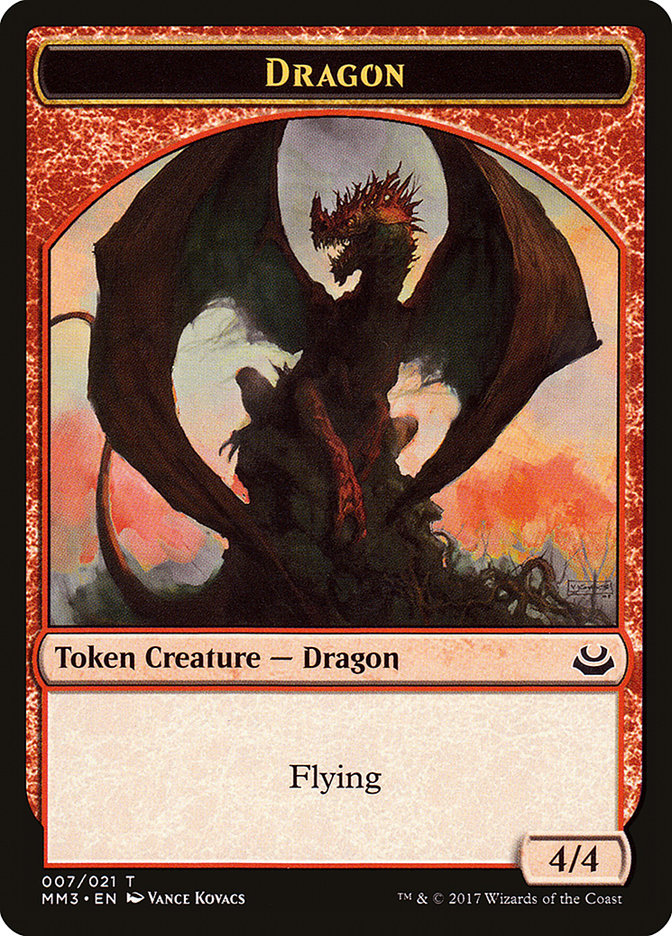 Dragon [Modern Masters 2017 Tokens] | Webway Games