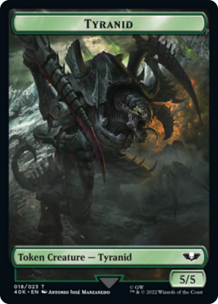 Tyranid (17) // Tyranid (18) [Universes Beyond: Warhammer 40,000 Tokens] | Webway Games