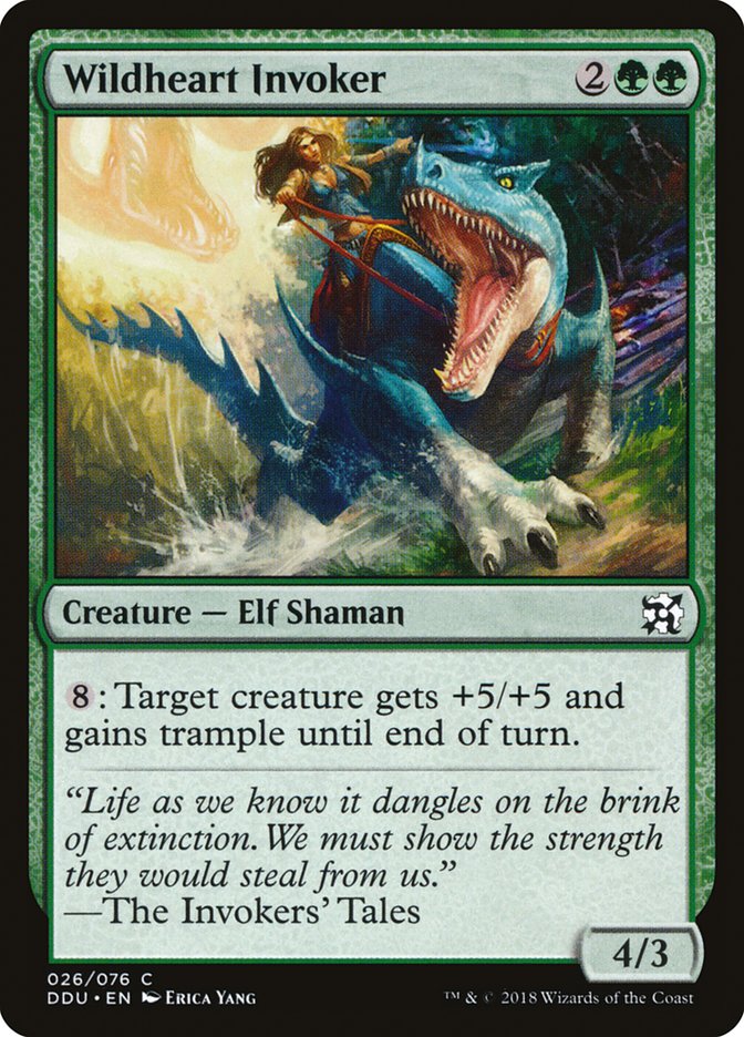 Wildheart Invoker [Duel Decks: Elves vs. Inventors] | Webway Games