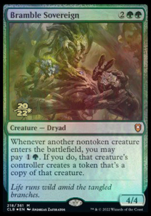 Bramble Sovereign [Commander Legends: Battle for Baldur's Gate Prerelease Promos] | Webway Games