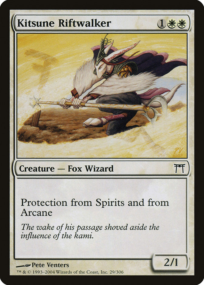 Kitsune Riftwalker [Champions of Kamigawa] | Webway Games