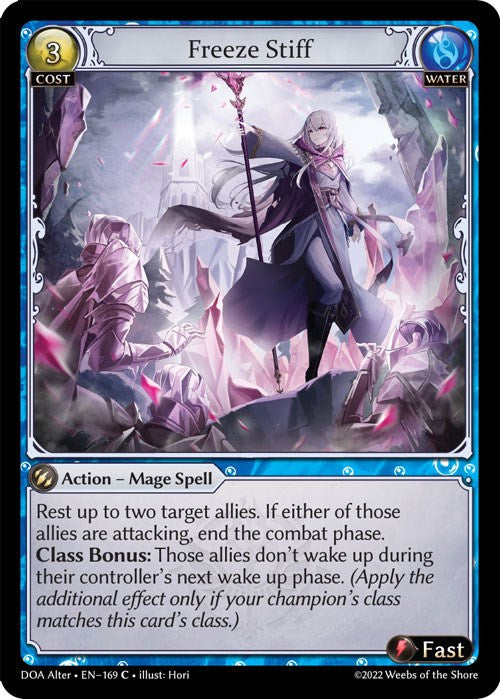 Freeze Stiff (169) [Dawn of Ashes: Alter Edition] | Webway Games