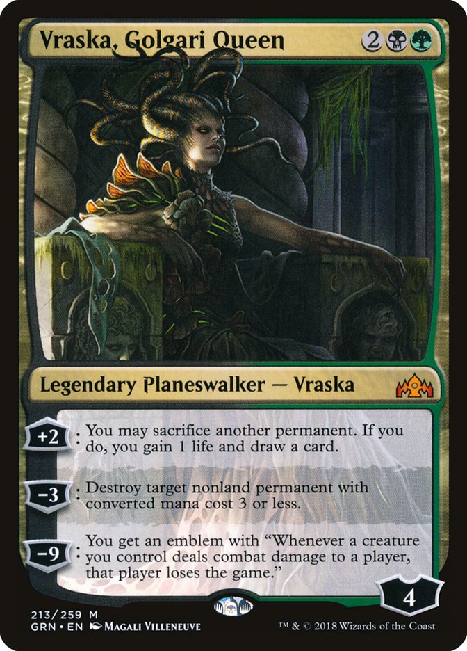 Vraska, Golgari Queen [Guilds of Ravnica] | Webway Games