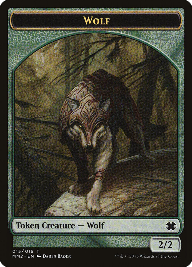 Wolf [Modern Masters 2015 Tokens] | Webway Games