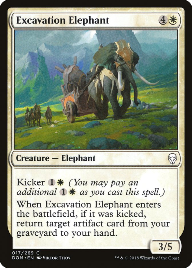 Excavation Elephant [Dominaria] | Webway Games