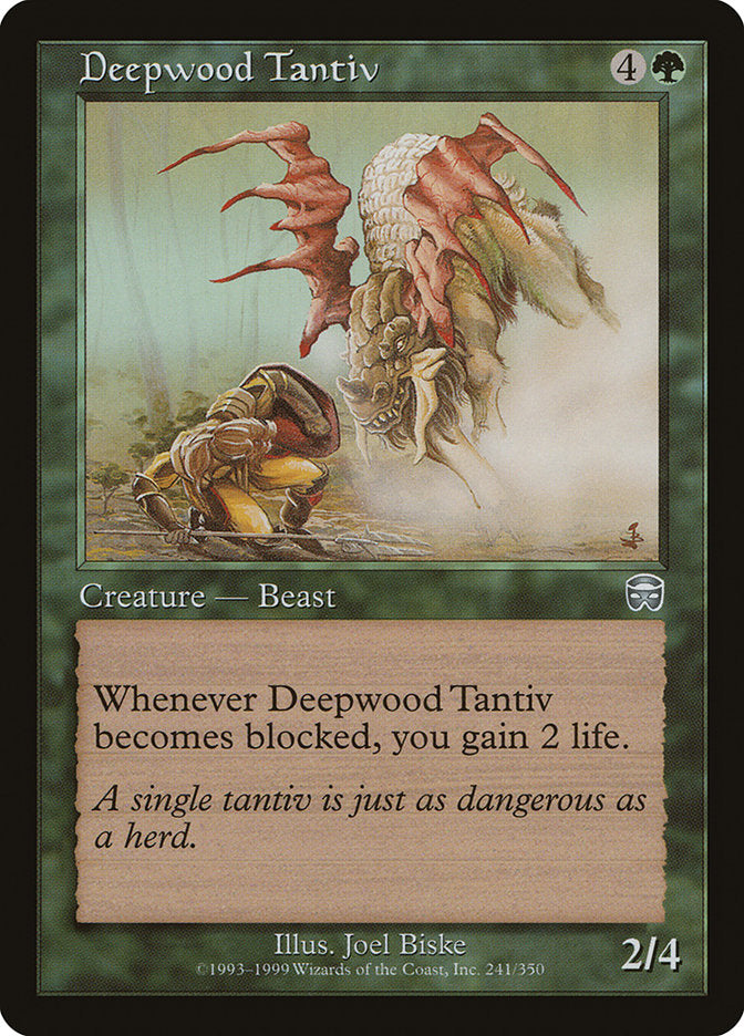 Deepwood Tantiv [Mercadian Masques] | Webway Games