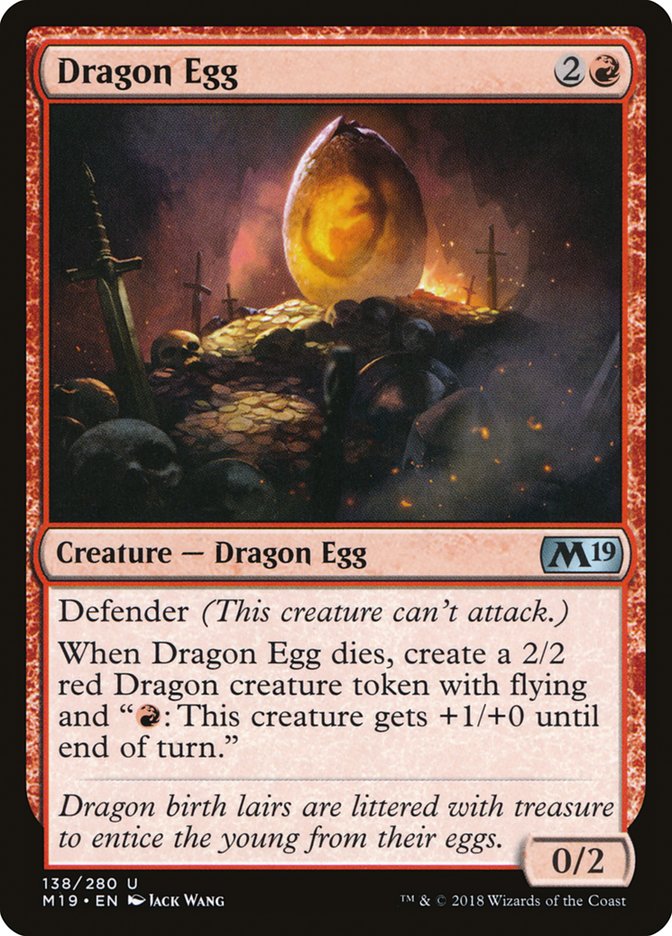 Dragon Egg [Core Set 2019] | Webway Games