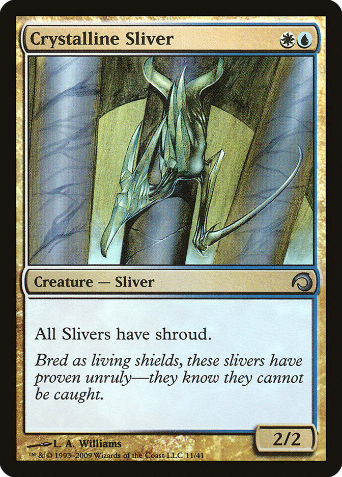 Crystalline Sliver [Premium Deck Series: Slivers] | Webway Games