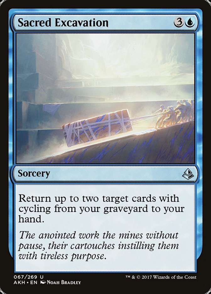Sacred Excavation [Amonkhet] | Webway Games